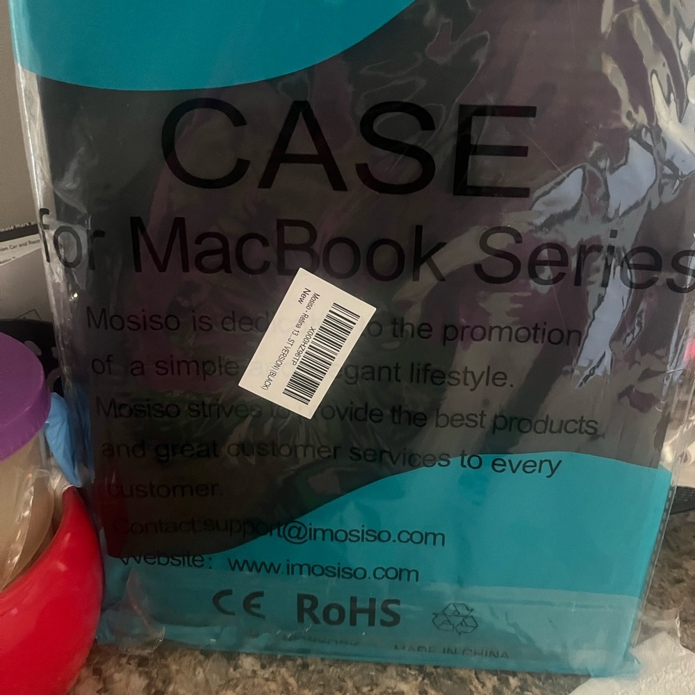 Mosiso Blue MacBook Case